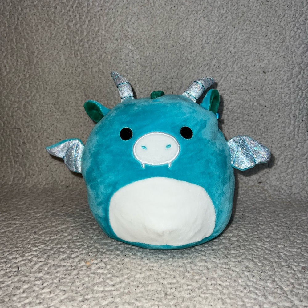 Small Blue Dragon Squishmallow